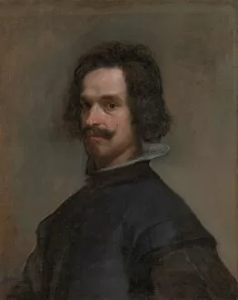 Diego De Silva Gallery: Portrait of a Man, ca. 1630-35. Creator: Diego Velasquez