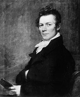 Samuel Lovett Prints: Portrait of a Man, ca. 1820. Creator: Samuel Lovett Waldo