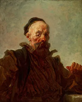 Drunk Collection: Portrait of a Man in Costume, 1768 / 70. Creator: Jean-Honore Fragonard