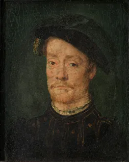 Lyon Corneille De Prints: Portrait of a Man. Creator: Corneille de Lyon