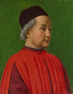 Ghirlandaio Gallery: Portrait of a Man. Creator: Domenico Ghirlandaio