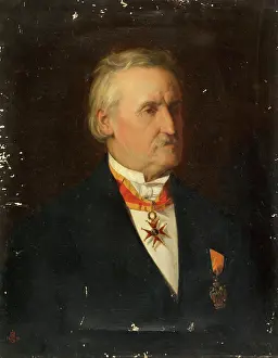 1872 Prints: Portrait of a Man with Decorations, 1872. Creator: Unknown