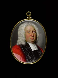Magistrate Prints: Portrait of a man dressed as a magistrate, between 1710 and 1730. Creator: English School