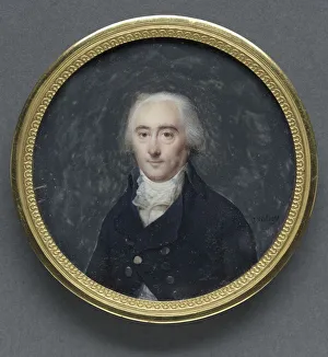 Portrait of a Man, early 1790s. Creator: Jean-Baptiste Isabey (French, 1767-1855)