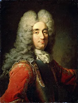 Portrait of a Man, early 18th century. Artist: Robert Tournieres Portrait of a Man, early 18th century. Artist: Robert Tournieres