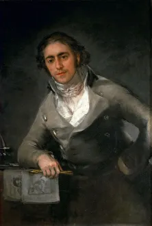 Goya Collection: Portrait of a man (Evaristo Perez de Castro), ca 1806