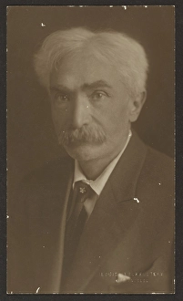 Toned Gelatin Silver Print Prints: Portrait of a Man with Flower Tie Pin, 1907-1924. Creator: Louis Fleckenstein