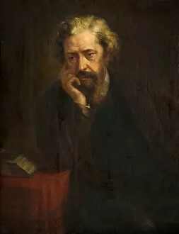 British School Gallery: Portrait of a Man (George Dawson?), 19th century. Creator: Unknown