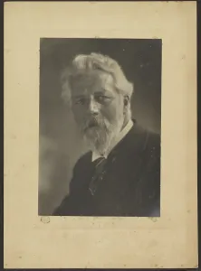 Portrait of a Man with Goatee, 1907-1943. Creator: Louis Fleckenstein