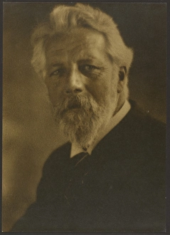 Hand Colored Gelatin Silver Print Prints: Portrait of a Man with Goatee, 1907-1943. Creator: Louis Fleckenstein