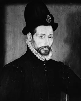 Portrait of a Man with a High Hat. Creator: Unknown