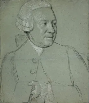 Liotard Giovanni Stefano Prints: Portrait of a Man Holding a Book
