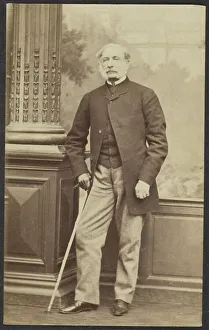 Dignity Prints: Portrait of a Man, late 19th century. Creator: Unknown