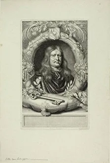 Schuppen Pieter Louis Van Prints: Portrait of a Man, n.d. Creator: Pierre Louis van Schuppen