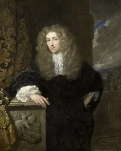 Gaspar Netscher Prints: Portrait of a man, possibly a member of the van Citters family