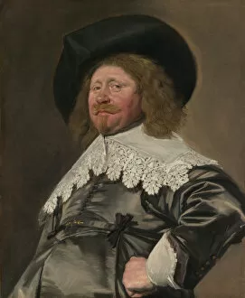 Hals Gallery: Portrait of a Man, Possibly Nicolaes Pietersz Duyst van Voorhout, ca. 1636-38. Creator: Frans Hals