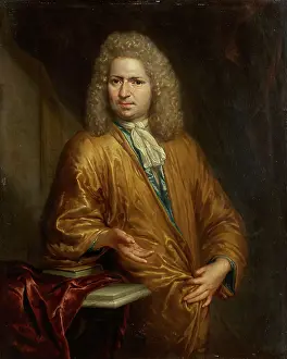 Houbraken Prints: Portrait of a Man (Rudolf van Loen?), c1700. Creator: Arnold Houbraken