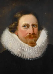 Rubens Sir Peter Paul Prints: Portrait of a Man in a Ruff, 17th century. Creator: Peter Paul Rubens