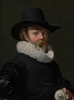 Thomas De Gallery: Portrait of a Man with a Shell, ca. 1625-26. Creator: Thomas de Keyser