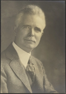 Pictorialism Prints: Portrait of a Man with Spotted Tie, 1907-1943. Creator: Louis Fleckenstein