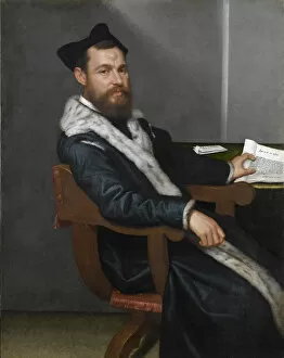 Brescia Collection: Portrait of a man (The Magistrate), 1560