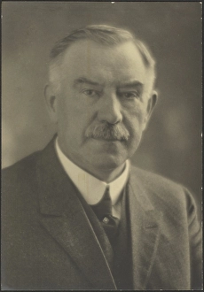 Pictorialism Prints: Portrait of a Man with Tie Pin, 1907-1943. Creator: Louis Fleckenstein