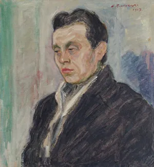 Portrait of a Man (Yrjö Ramstedt), 1913. Creator: Jalmari Ruokokoski
