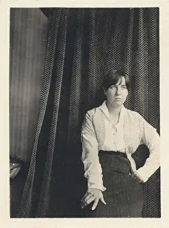 Moore Prints: Portrait of Marcel Moore (1892-1972), 1915. Creator: Cahun, Claude (1894-1954)