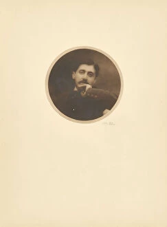 Images Dated 7th June 2019: Portrait of Marcel Proust, 1896. Creator: Wegener, Otto (1849-1924)