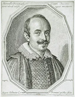 Leoni Ottavio Prints: Portrait of Marcellus Provencalus, 1623. Creator: Ottavio Mario Leoni