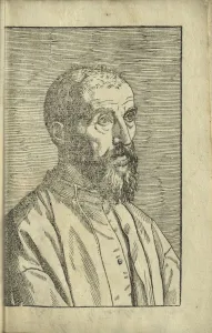 School Of Padua Prints: Portrait of Marco Mantova Benavides (1489-1582), 1555