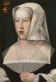 Portrait of Margaret of Austria (1480-1530), Early16th cen Artist: Orley, Bernaert, van (1488-1541)