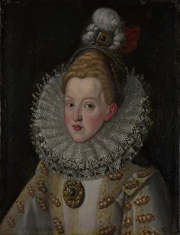 Philip Iii Prints: Portrait of Margaret of Austria (1584-1611)