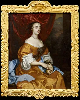 Lely Gallery: Portrait of Margaret Hughes (c. 1630-1719)