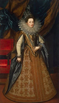 Images Dated 7th March 2011: Portrait of Margaret of Savoy, (1589-1655), Duchess of Mantua and Montferrat, 1608