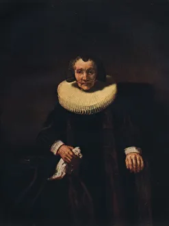 Elderly Prints: Portrait of Margaretha de Geer