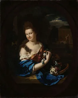 Vanderwerf Adrian Prints: Portrait of Margaretha Rendorp