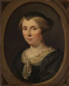 Verkolje I Jan Prints: Portrait of Margaretha Verkolje, Wife of Reinier Couturier, 1682. Creator: Jan Verkolje