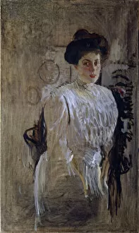 Portrait of Margarita Kirillovna Morozova, nee Mamontova (1873-1958), 1910
