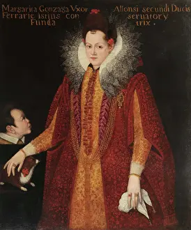 Frans Ii Prints: Portrait of Margherita Gonzaga (1564-1618)