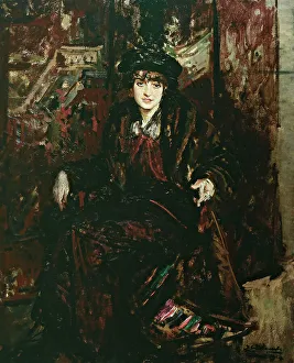 Je Blanche Prints: Portrait de Marguerite Decazes de Glucksbierg
