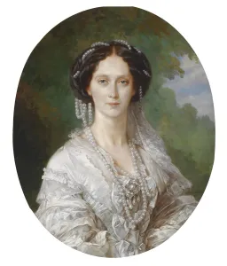 Portrait of Maria Alexandrovna (1824-1880), Empress of Russia, 1857 Portrait of Maria Alexandrovna (1824-1880), Empress of Russia, 1857