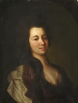 Dmitri Grigorievich 1735 1822 Gallery: Portrait of Maria Alexeevna Lvova, nee Dyakova