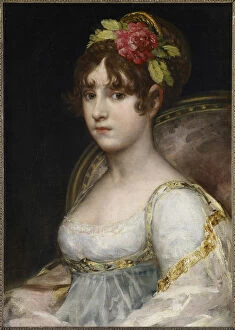 De 1746 1828 Collection: Portrait of Maria Ana Teresa de Silva Bazan y Waldstein, Condesa de Haro (1787-1805), ca 1802
