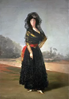 Portrait of Maria Cayetana de Silva (1762-1802), 13th Duchess of Alba, 1797. Artist: Goya, Francisco, de (1746-1828)