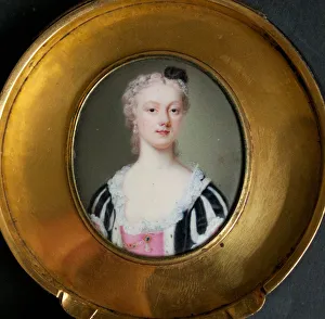 Sobieska Prints: Portrait of Maria Clementina Sobieska