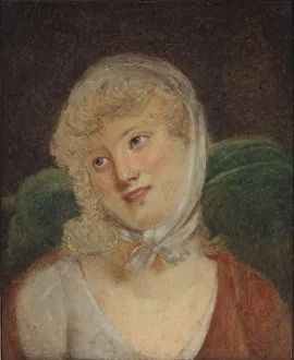 Marie Walewska Prints: Portrait of Maria Countess Walewska (1786-1817). Artist: Lefevre, Robert (1756-1830)