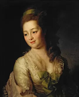 Dmitri Grigorievich 1735 1822 Gallery: Portrait of Maria Dyakova, 1778. Artist: Levitsky, Dmitri Grigorievich (1735-1822)