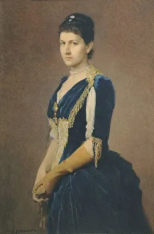 Regional Art Museum Prints: Portrait of Maria Grigoryevna Shcherbatova, nee Stroganova (1857-1920)