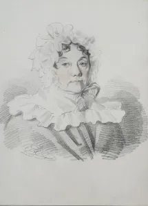 Portrait of Maria Ivanovna Rimskaya-Korsakova, nee Naumova (1764-1832), 1820s